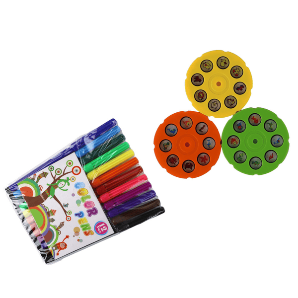 18 PCS Dinosaur Drawing Projector for Kids 3+ - Nesh Kids Store