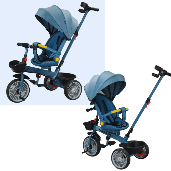 2 - in - 1 Stroller Tricycle – Perfect for 1 Year & Above - 688 - Nesh Kids Store
