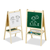 2 in 1 Wooden White Dry Erase Easel Board and Chalkboard - Nesh Kids Store