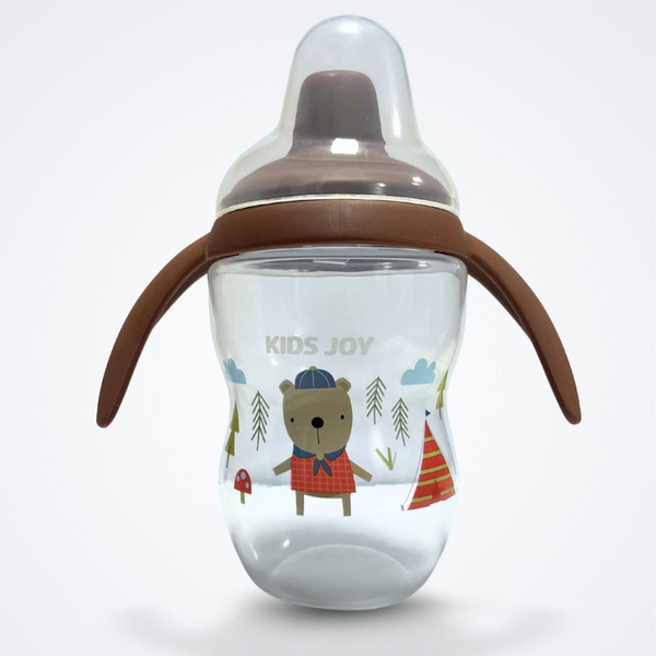 Kids Joy Hard Spout Cup - Brown
