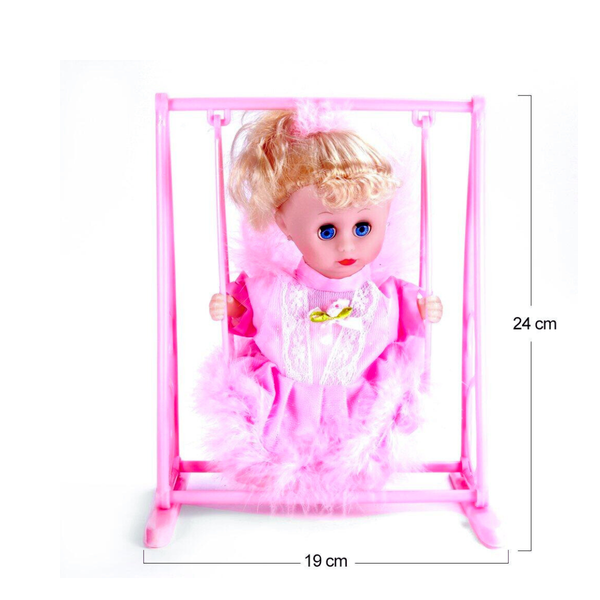 Baby Angel Swing Baby Doll with Light and Music (Ages 3+)