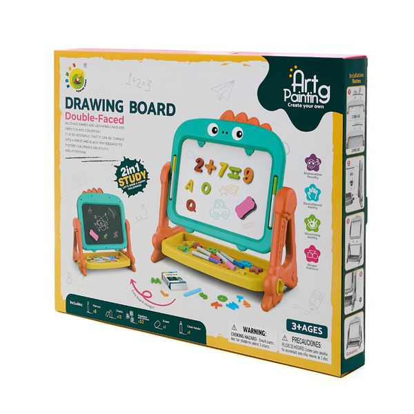 Double Faced Drawing Board with Tools