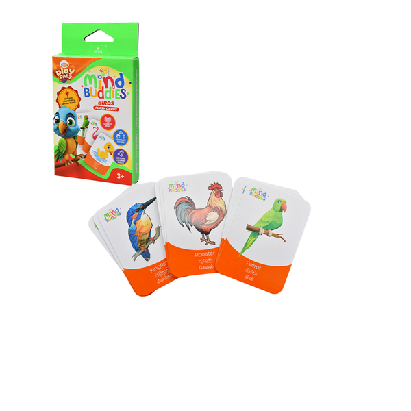 Eduaids Flash Cards – Birds (3+ Years) -Atlas