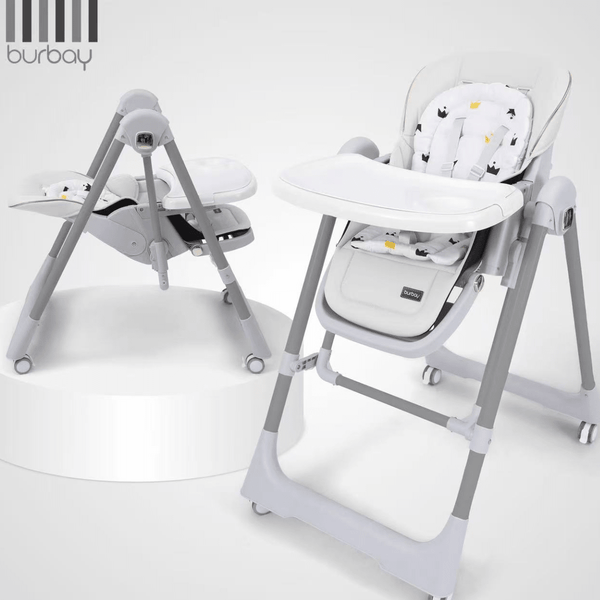 2‑in‑1 Burbay High Chair with swing (AG8066) - Nesh Kids Store