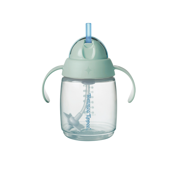 Tommee Tippee Trainer Straw 240ml – Neutral | 6m+