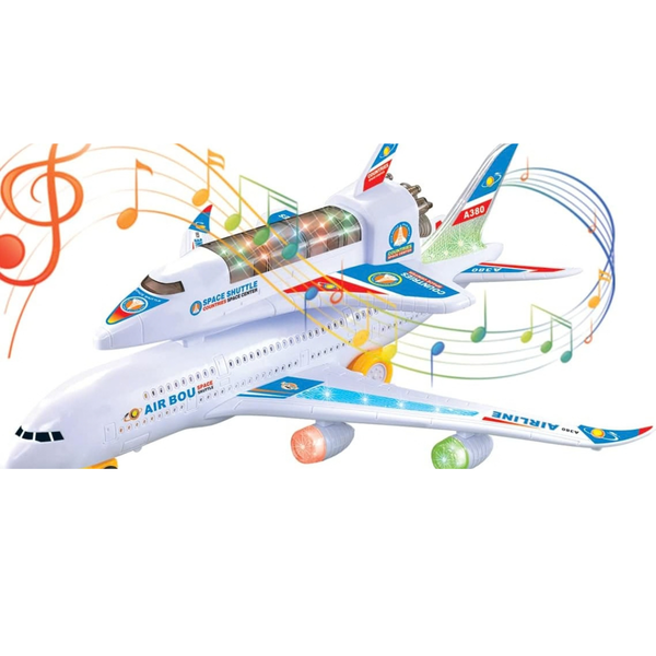 Electric Space Shuttle Transporter Toy