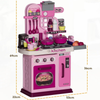 53-Piece Kitchen Play Set with Cooking Stove, Play Sink & Oven (Ages 3+)