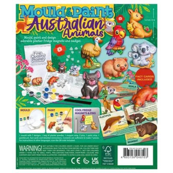 Mould & Paint Australian Animals