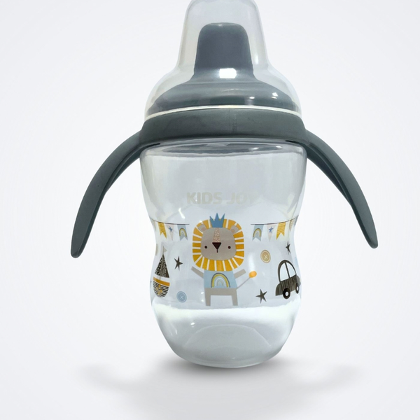 Kids Joy Hard Spout Cup - Grey