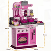 53-Piece Kitchen Play Set with Cooking Stove, Play Sink & Oven (Ages 3+) - Nesh Kids Store