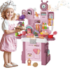 56 Pcs Kids Kitchen Pretend Playing Toys Set - Nesh Kids Store