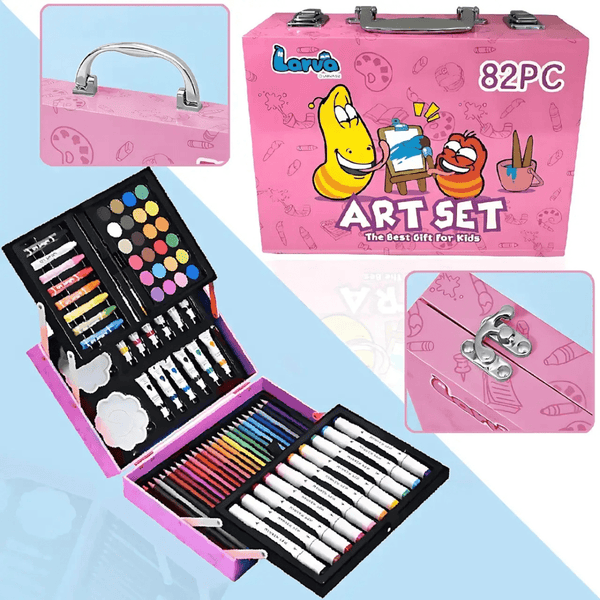 82 Pcs Art Set for Little Artists - Nesh Kids Store