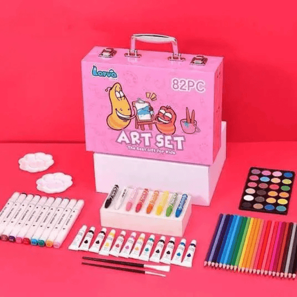 82 Pcs Art Set for Little Artists - Nesh Kids Store