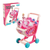 28 PCS Supermarket Beauty Shopping Cart Doll Set with Makeup Accessories – K216