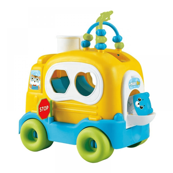 Abero School Bus Educational Toy for Kids 18m+ - Nesh Kids Store