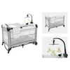 Baby Cot Playpen Baby Crib with Changing Station and Toys - KDD - 970 - Nesh Kids Store