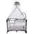 Baby Cot Playpen Baby Crib with Mosquito Net, Changing Station and Toys - KDD - 970F - Nesh Kids Store