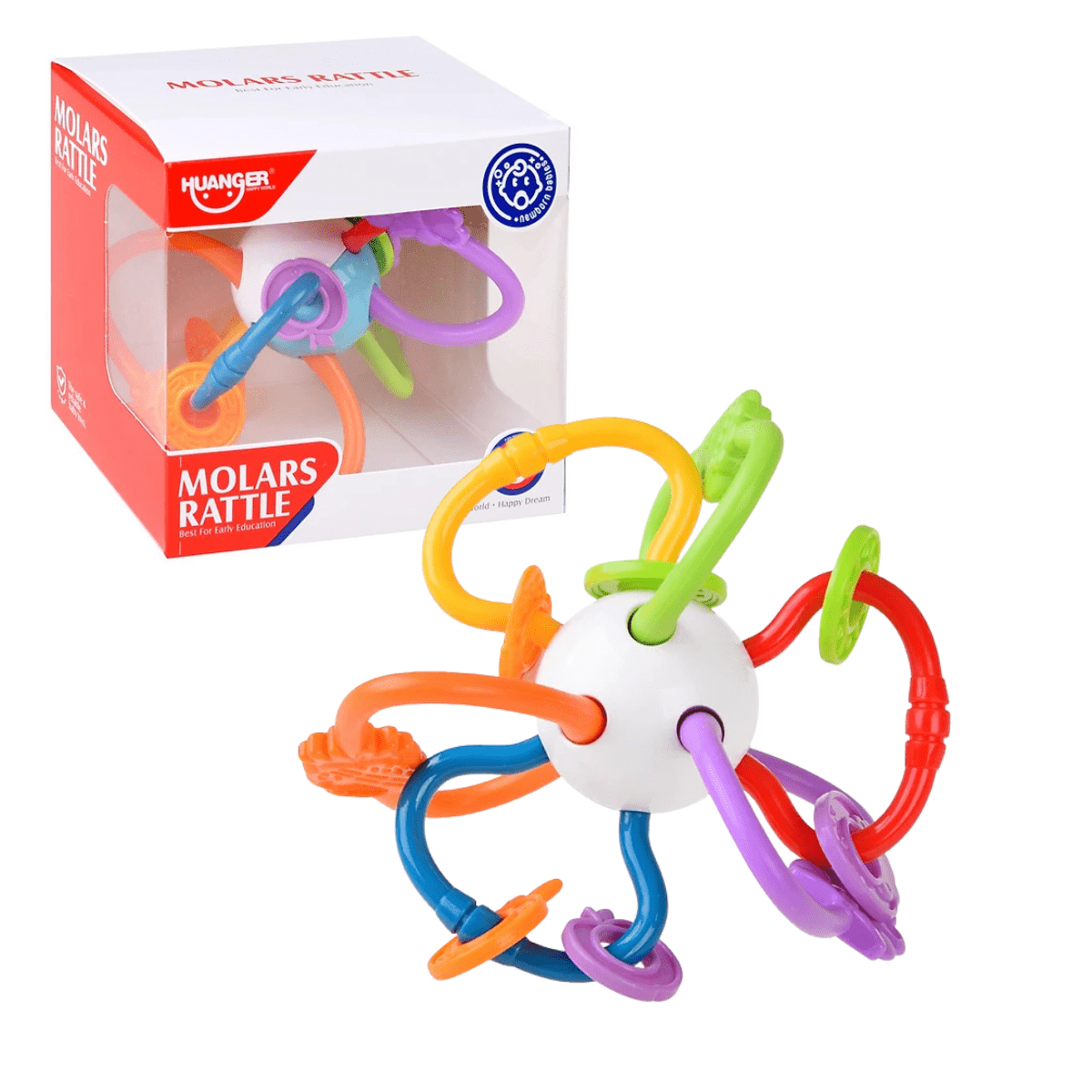 Baby Molars Rattle 0m+ Nesh Kids Store Sri Lanka