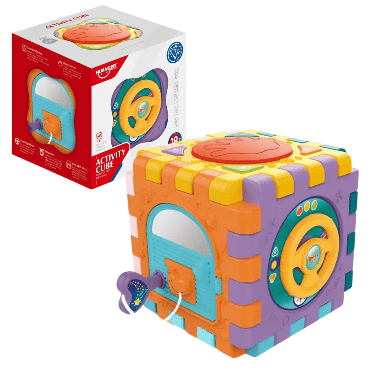 Huanger Activity Cube for 18m+ Nesh Kids Store Sri Lanka