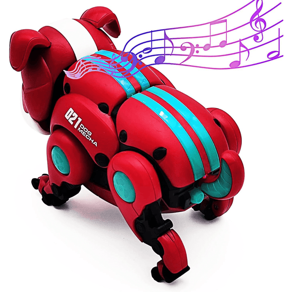 Battery Operated Animal Robot Dog - GREEN - Nesh Kids Store