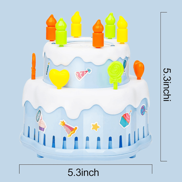 Battery Operated Birthday Cake Bubble Machine - Nesh Kids Store