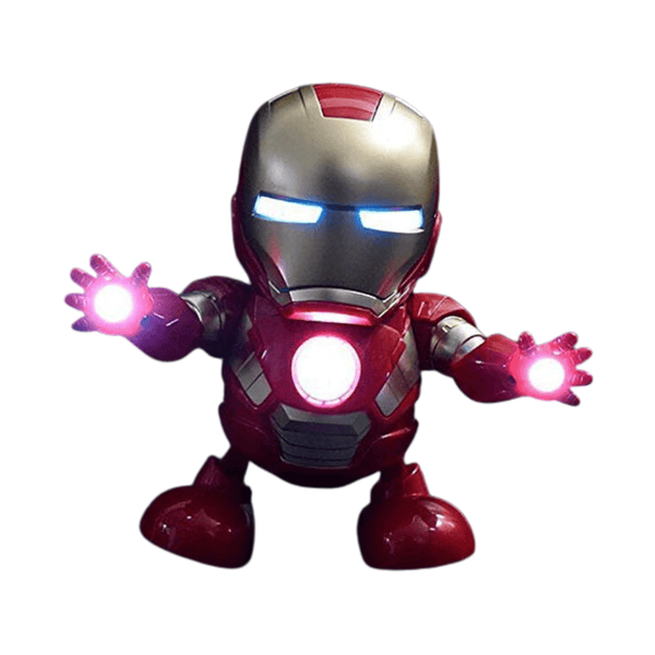 Battery Operated Dancing Super Hero Toy with 3D Flashing Lights & Music - Nesh Kids Store
