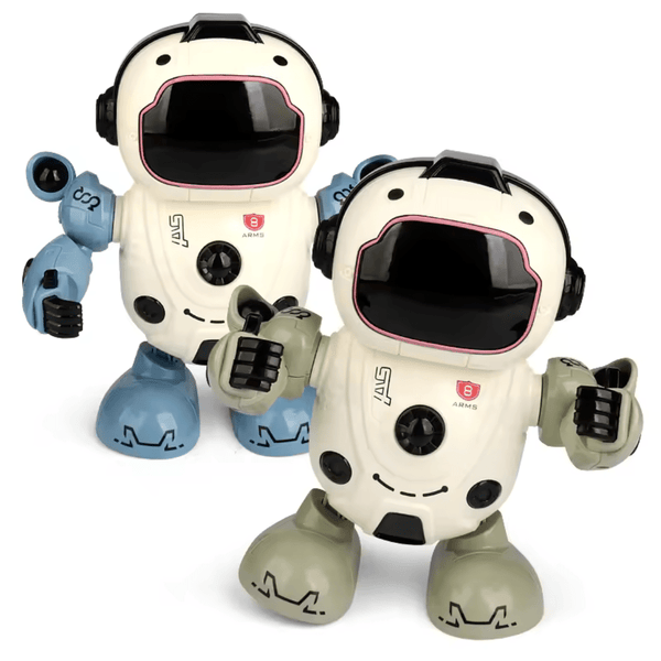 Battery Operated Robot Toy with LED Light & Music (3+) - Nesh Kids Store