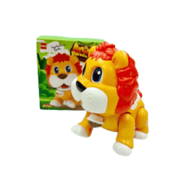 Battery Operated Walking Lion with Light & Music – 3+ Years - Nesh Kids Store