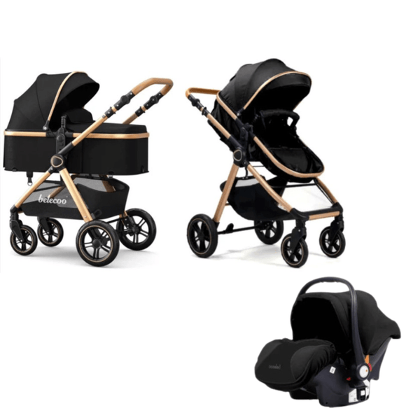 Belecoo X1 Dynamic 3 - in - 1 Travel System - Nesh Kids Store