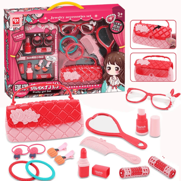 Children’s Grooming Toy Set – Comb, Accessories & Mirror 3+ - Nesh Kids Store