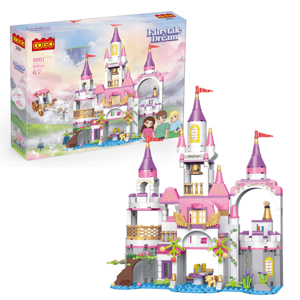 COGO 516 pcs Friends Girls' Castle Building Blocks - Nesh Kids Store