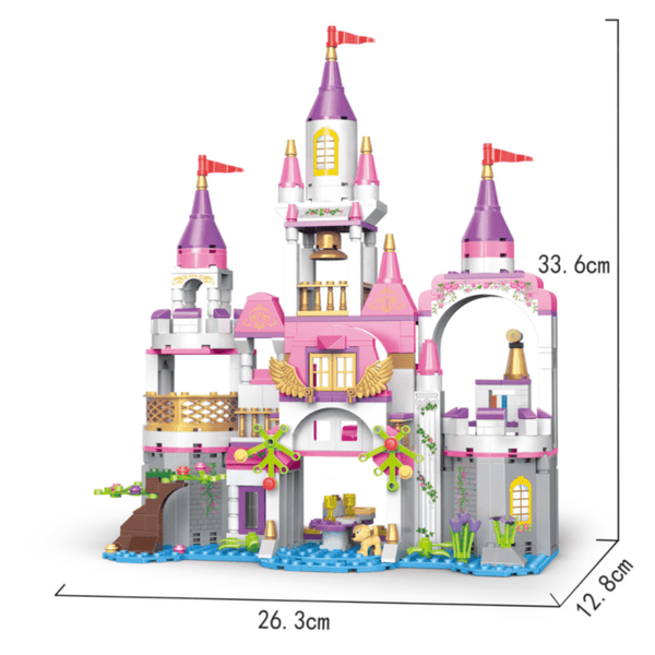 COGO 516 pcs Friends Girls' Castle Building Blocks - Nesh Kids Store