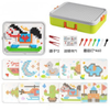 Colorful mushroom - shaped peg puzzle for kids 3+ - Nesh Kids Store