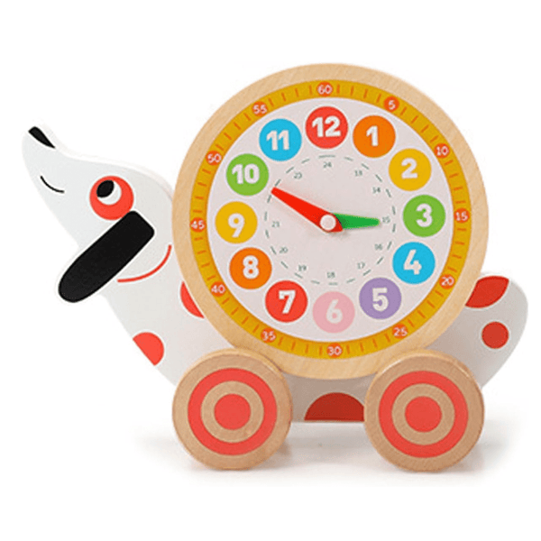 Colorful Puppy Pull Toy – Multi - Activity Learning Toy - Nesh Kids Store