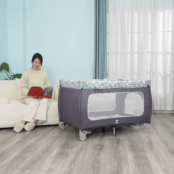 Cool Baby One - Step Folding Baby Crib - P9124 - Nesh Kids Store