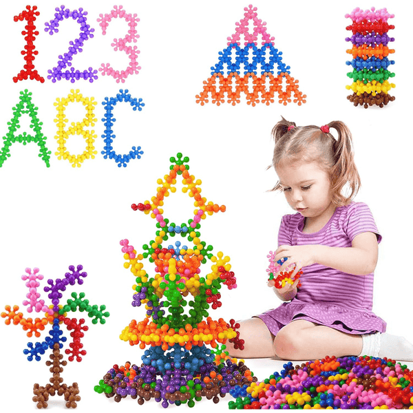 DIY Magic Sunflower - Colorful Interlocking Building Set for Kids 3+ - Nesh Kids Store