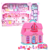Doll House in Portable Play House Set with Lights 3+ - Nesh Kids Store