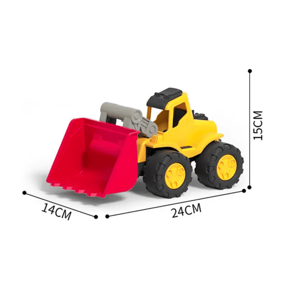 Friction Backhoe for Kids 3+ - Nesh Kids Store