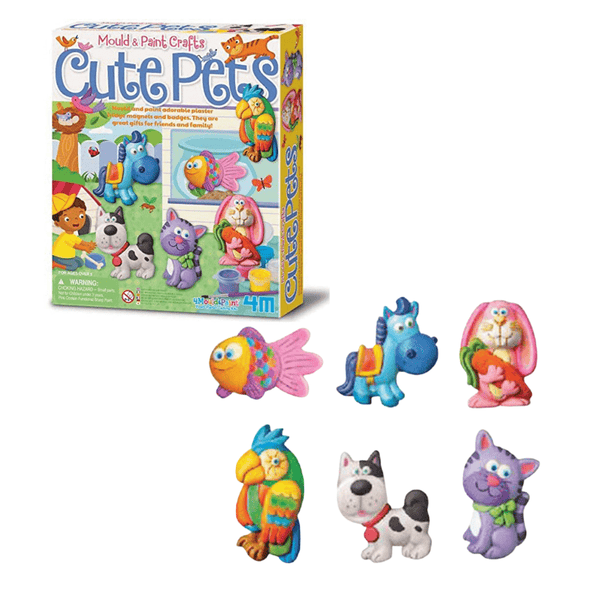 FunTime Mould & Paint Cute Pets – Model 3539 - Nesh Kids Store
