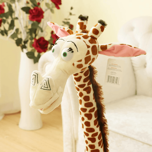 Giraffe Plush Soft Toy in Cartoon Style (65cm) - Nesh Kids Store