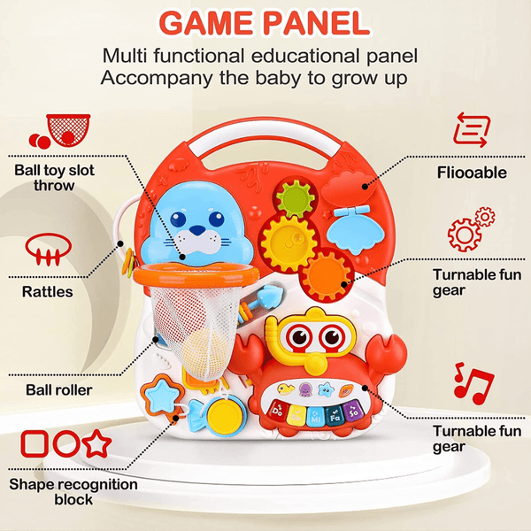 Huanger 2-In-1 Baby Walker Active Table 6m+ - Nesh Kids Store