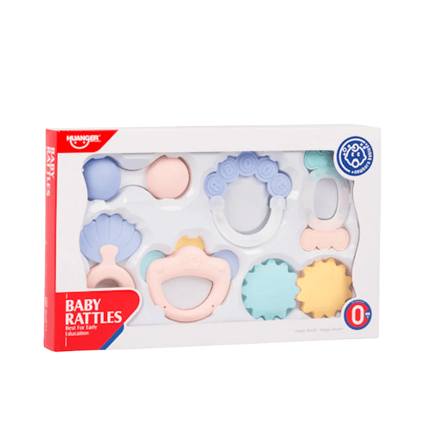 Huanger Baby Rattle 6 - Piece Set (0m+) - Nesh Kids Store