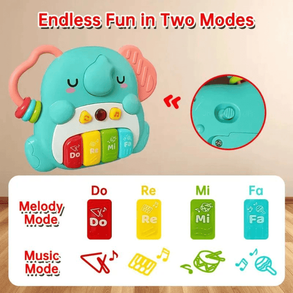 Huanger Musical Piano (18m+) HE0550 - Nesh Kids Store