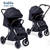 KIDILO BABY STROLLER LIGHT WEIGHT - Adjustable Handle both Side - 6530 - Nesh Kids Store