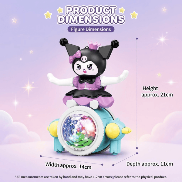 Kuromi Dazzling Lomi ACQB-75Y - Nesh Kids Store