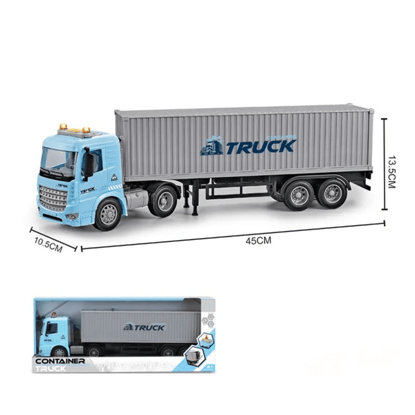 LNS Friction Container Trailer Truck Playset - Nesh Kids Store