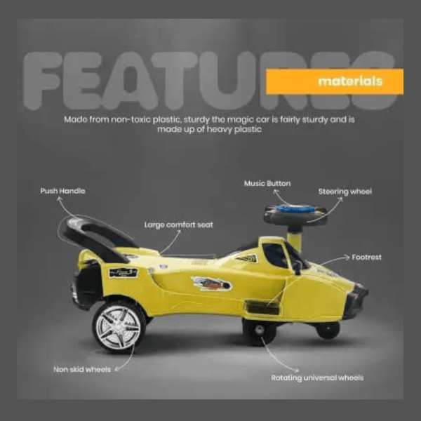 Magic Push Car – Fun, Music & Motion All in One - 2324 - Nesh Kids Store