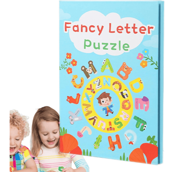 Magnetic Book Fraction Puzzle Letters - Nesh Kids Store