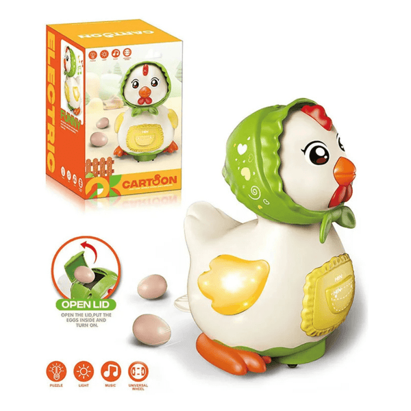 Musical Chicken Hen Laying Egg toy - Nesh Kids Store