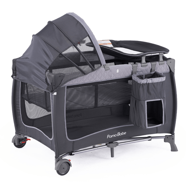 Pamo Babe Unisex Portable Baby Travel Cot - P005B - Nesh Kids Store